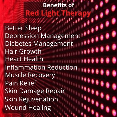 red light therapy 660nm benefits