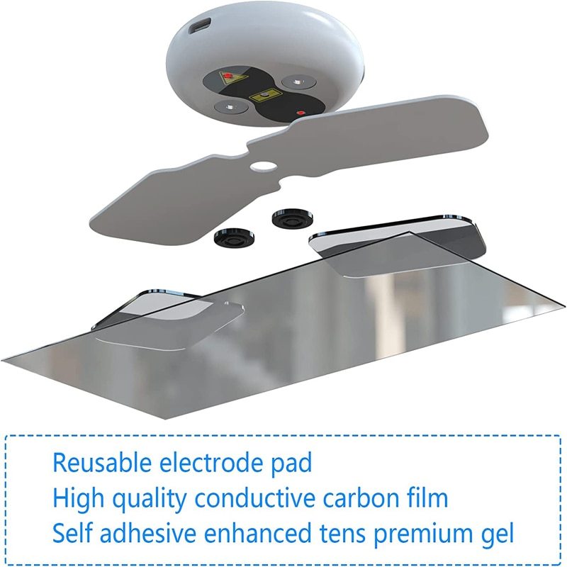 EMS Intensity Wireless Electric Stimulation Massager Tens Machine Laser Therapy for Body Pain Relief-KTS HEALTHCARE