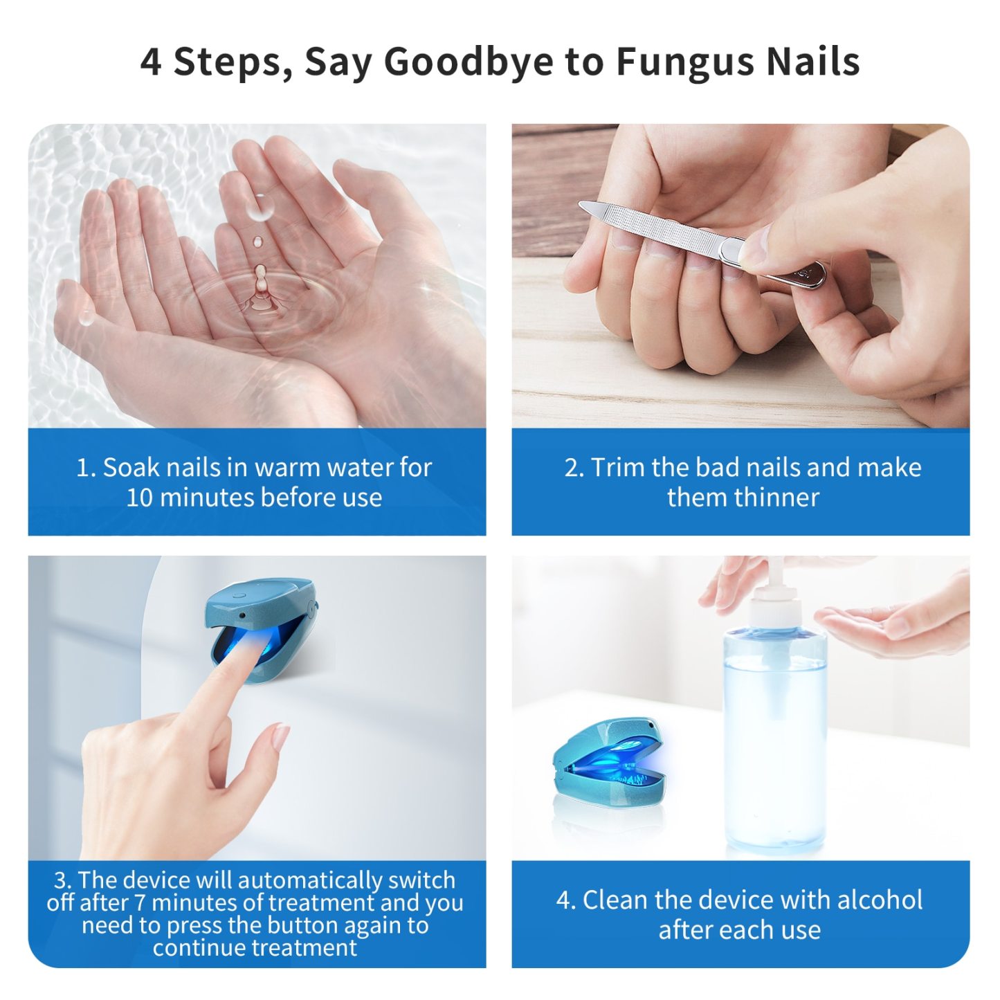 KTS Toenail Fungus Laser Device for Onychomycosis-KTS HEALTHCARE