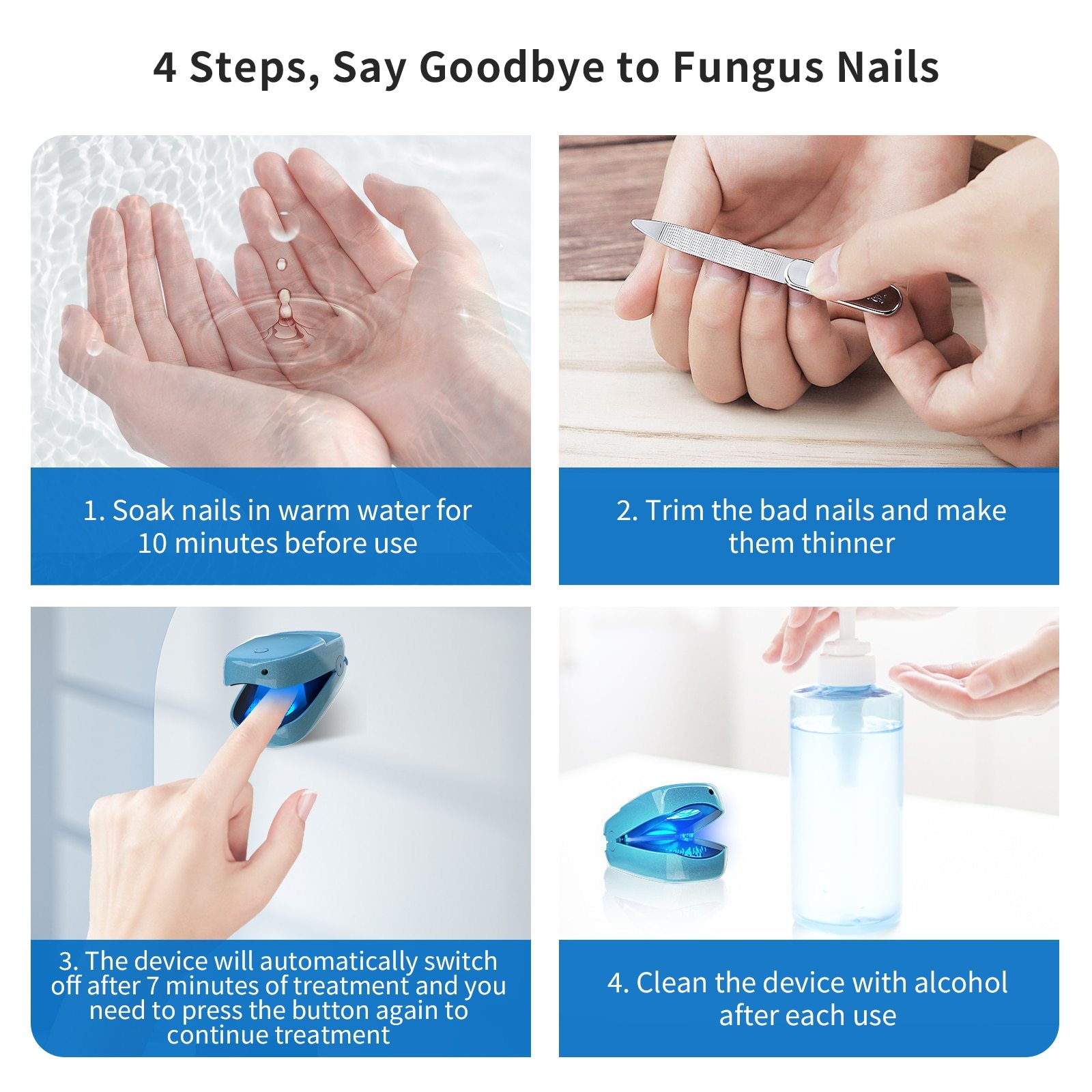 KTS Toenail Fungus Laser Device for Onychomycosis-KTS HEALTHCARE