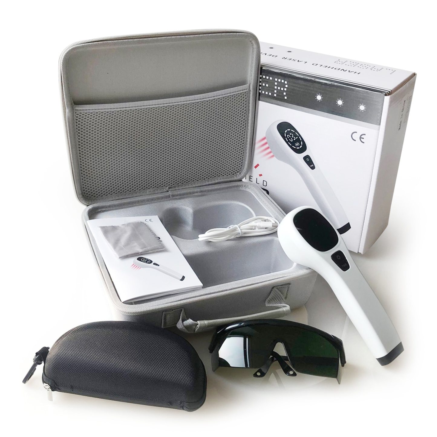 4x808nm and 12X650nm Laser Therapy Device for Sport Injury Back Pain Neck Wrist Body Pain Relief Machine