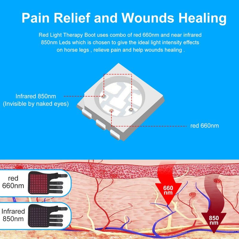 Red Light Therapy Pad for Horses Pain Relief-KTS HEALTHCARE