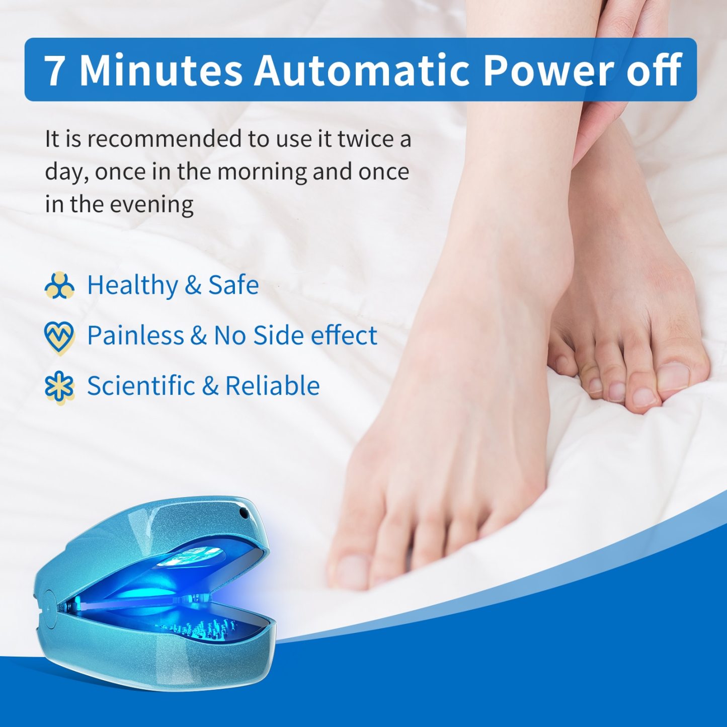 KTS Toenail Fungus Laser Device for Onychomycosis-KTS HEALTHCARE