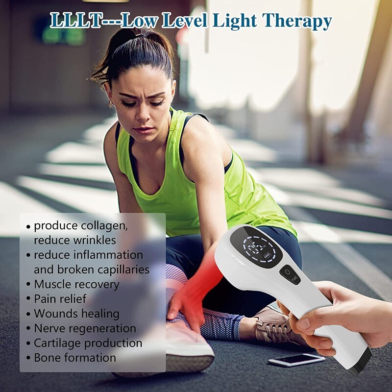 KTS Handheld Laser Therapy Device 4x808nm and 12x650nm-KTS HEALTHCARE