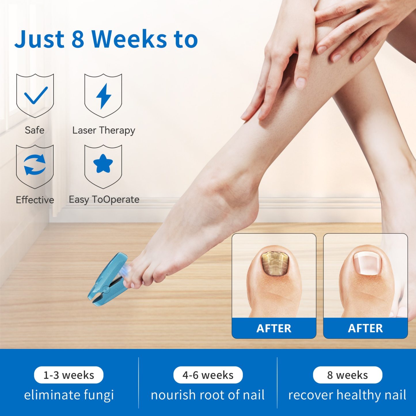 KTS Toenail Fungus Laser Device for Onychomycosis-KTS HEALTHCARE