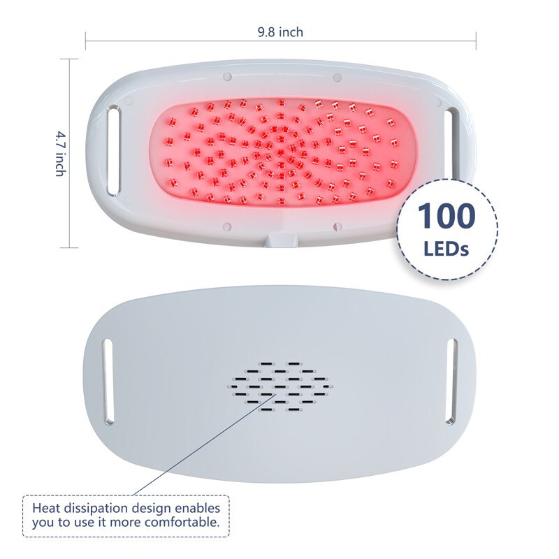 Red Light Therapy Panel for Pain Relief Infrared Light Therapy Device 100pcs 660nm LEDs for Wrist Joint Muscle Back Pain-KTS HEALTHCARE