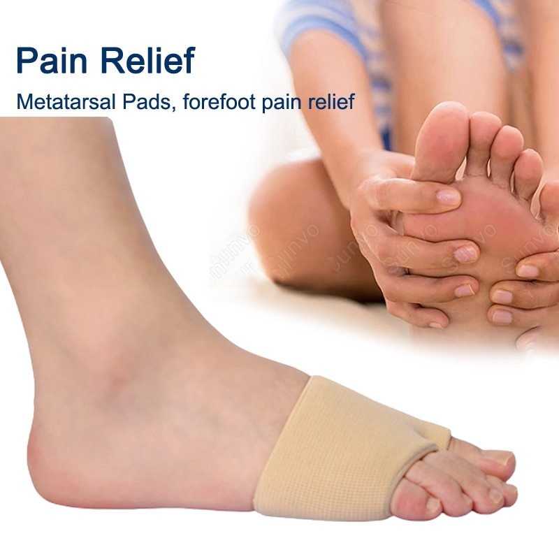 Gel Half Insoles for Metatarsal Forefoot Pain Relief Shoe Pads-KTS HEALTHCARE