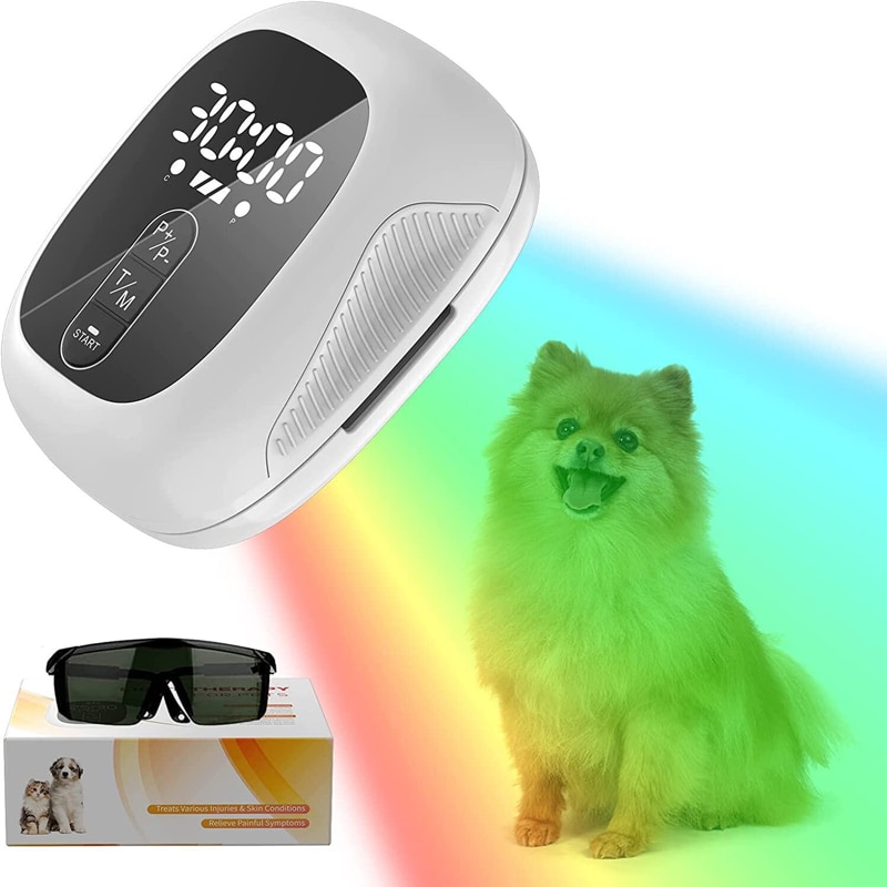 Cold Laser Therapy Device for Pet and Animal Pain Relief Muscle Joint Pain Arthritis Heal Wounds Clear Skin Infections