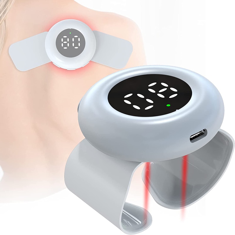 EMS Intensity Wireless Electric Stimulation Massager Tens Machine Laser Therapy for Body Pain Relief-KTS HEALTHCARE