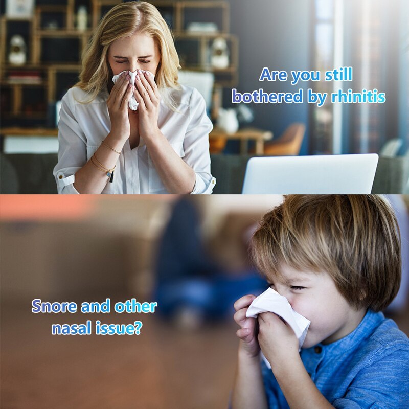 Rhinitis Sinusitis 650nm Laser Therapy Machine Nose Care Bionase Massage Device Laser Treatment Health Care-KTS HEALTHCARE