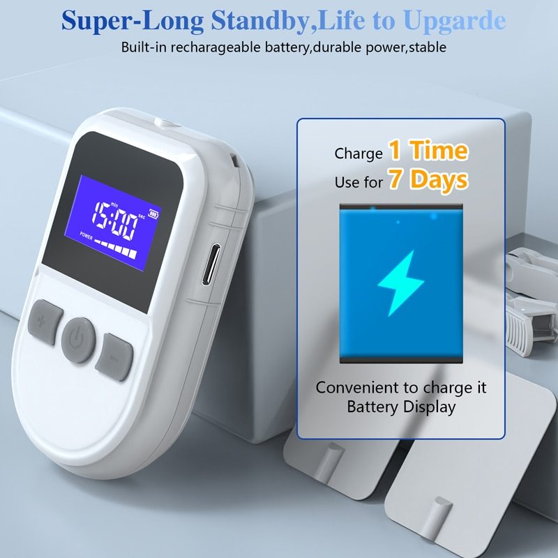 KTS CES 1.0 Sleep Aid Device Tens Machine for Insomnia Anxiety and Depression with Transcranial Microcurrent-KTS HEALTHCARE