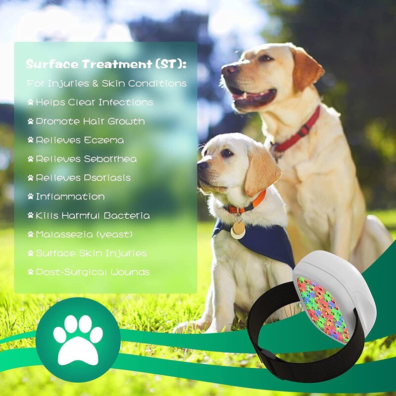 KTS Cold Laser Therapy Device for Pet and Animal Pain Relief Muscle Joint Pain Arthritis Heal Wounds Clear Skin Infections-KTS HEALTHCARE