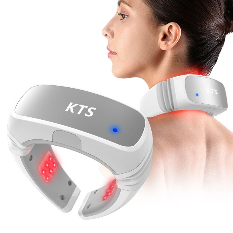 KTS Neck Pain Relief Device Cold Laser Therapy for Home Use Relieve Shoulder Fatigue Infrared Heating