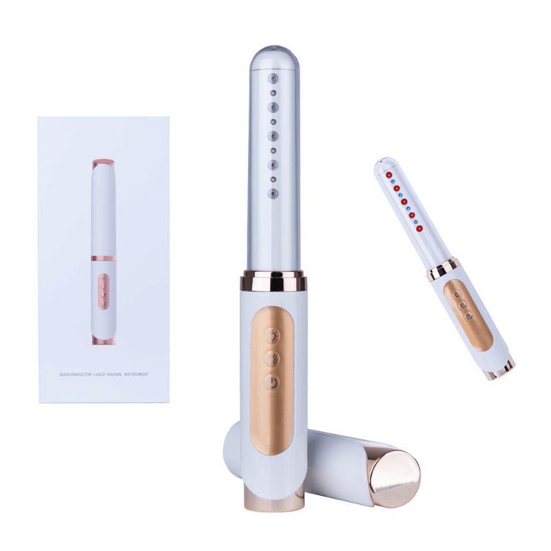 Women Vaginal Rejuvenation Laser Wand Gynecological Care Red&Blue Light Laser Therapy for Vaginal Tightening
