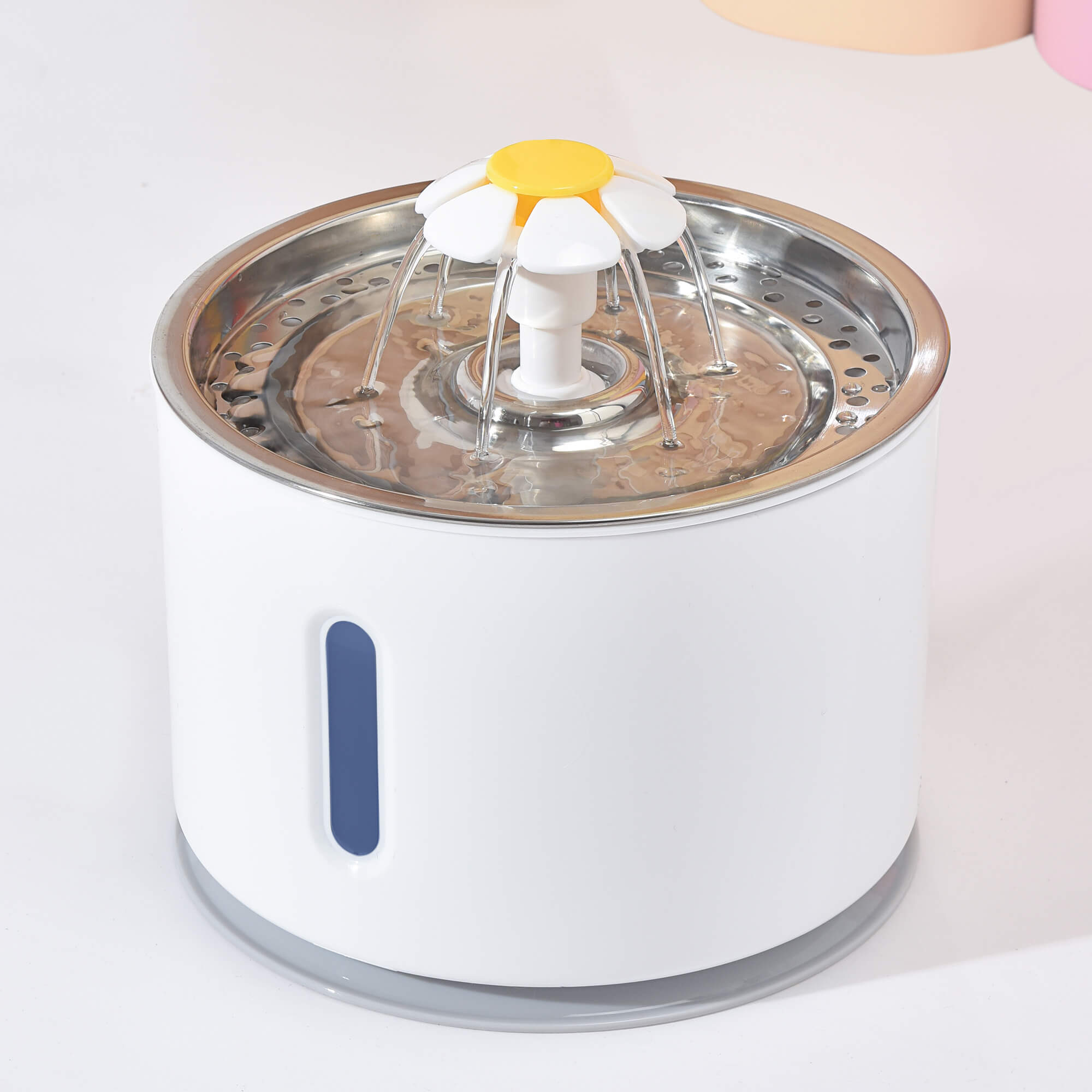 Cat Water Fountain Petwant 2.4L Silent 3 Outlet Auto Cat Drinker