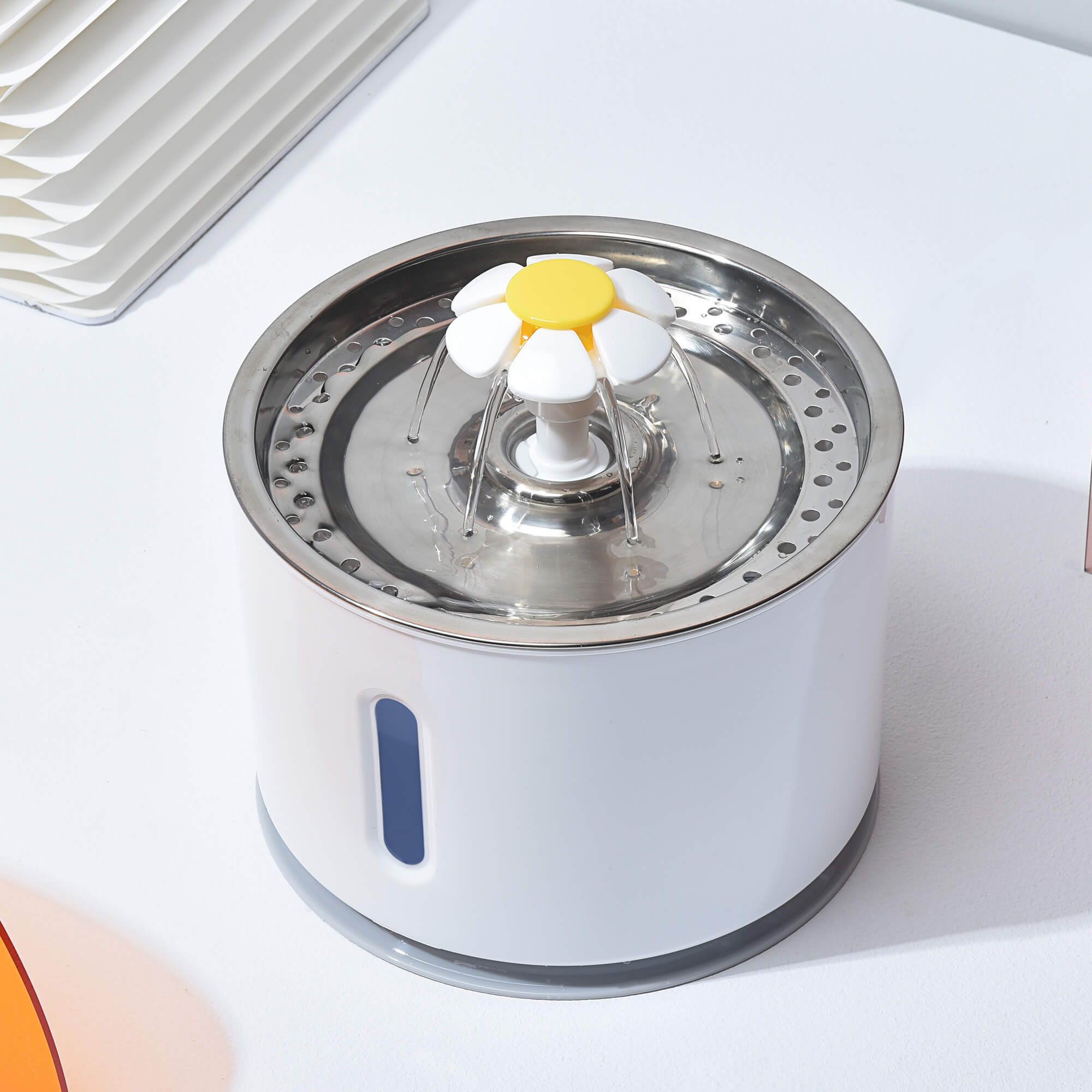 Cat Water Fountain Petwant 2.4L Silent 3 Outlet Auto Cat Drinker