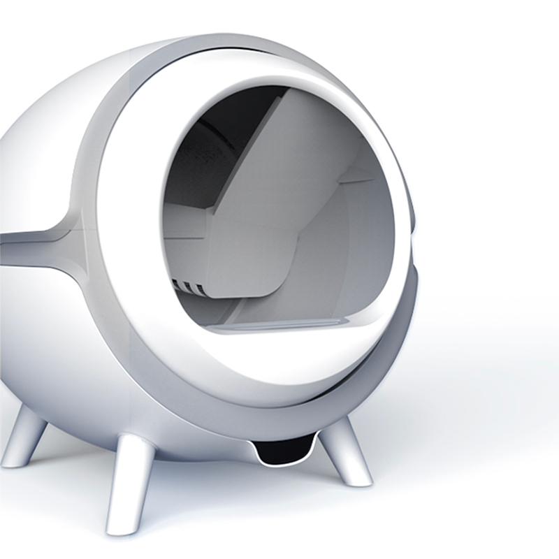 Petwant Automatic Self-Cleaning Cat Litter Toilet Boxes with Ultra Health Counter and Ultraviolet Sterilization-petwant