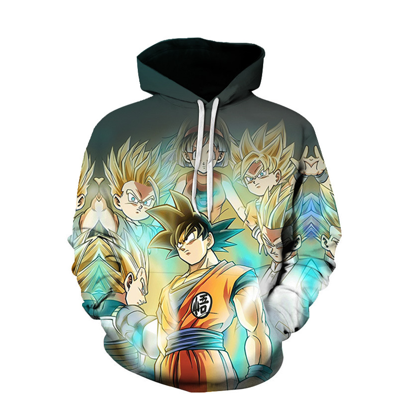 Dragon Ball Black Vegeta Hoodies 