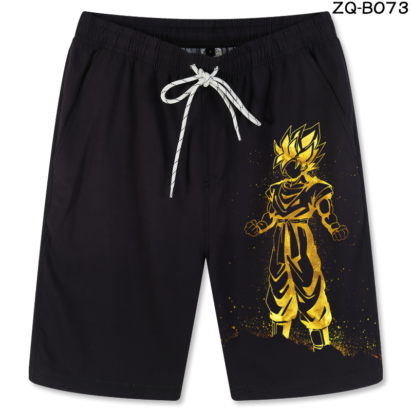 Dragon Ball z Goku&Frieza Black Shorts Pants