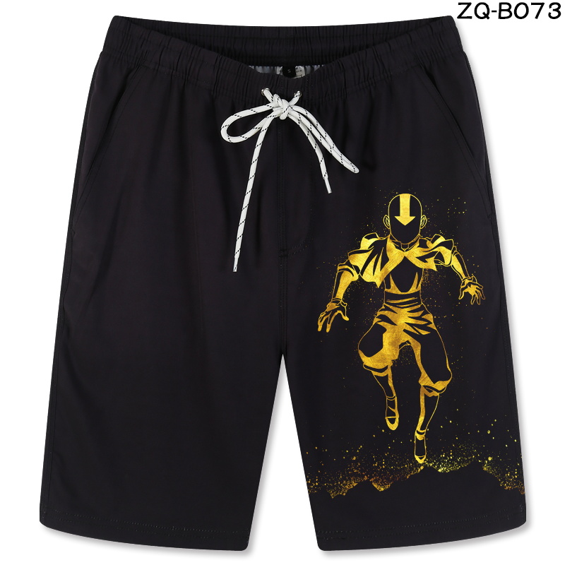Dragon Ball z Goku&Frieza Black Shorts Pants