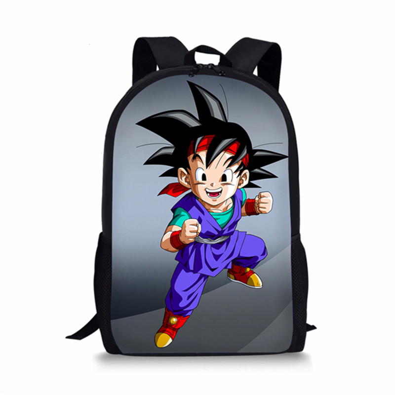 DBZ Vegeta Student Backpack Book Bags