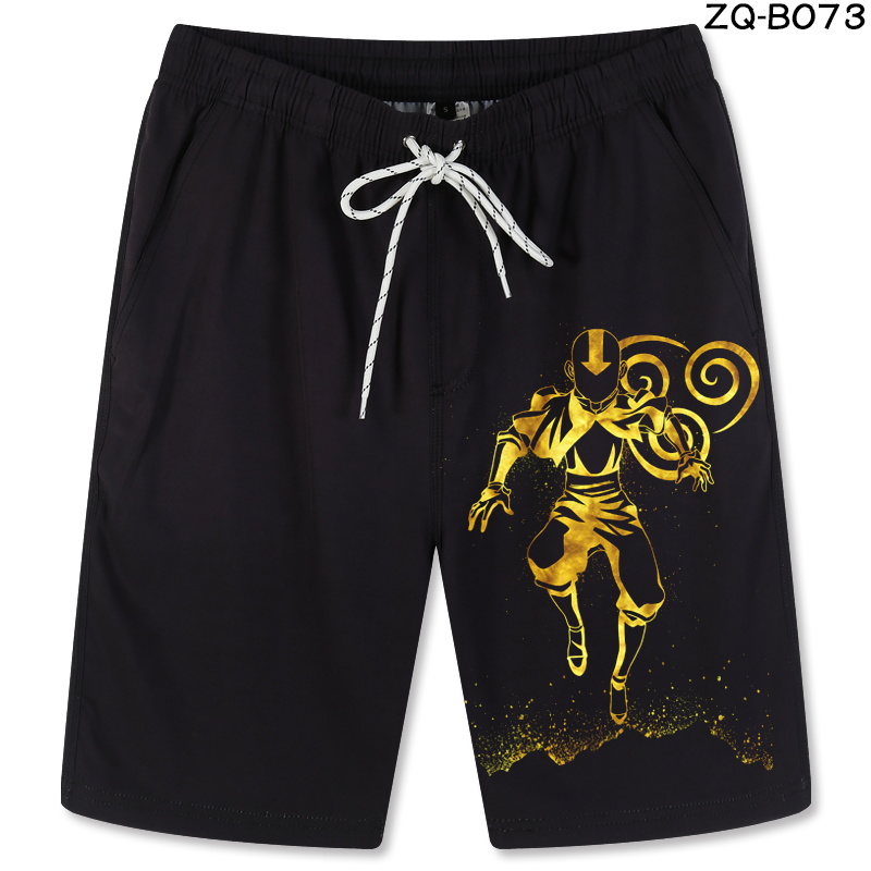 Dragon Ball z Goku&Frieza Black Shorts Pants