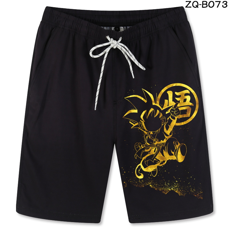 Dragon Ball z Goku&Frieza Black Shorts Pants