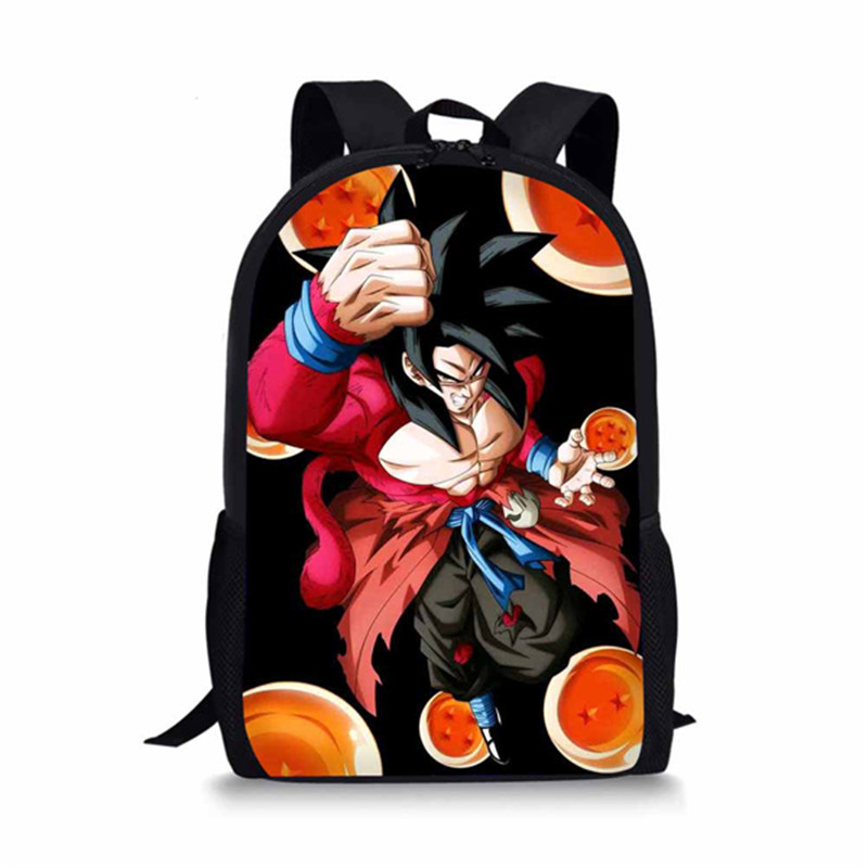 DBZ Son Goku Student Backpack