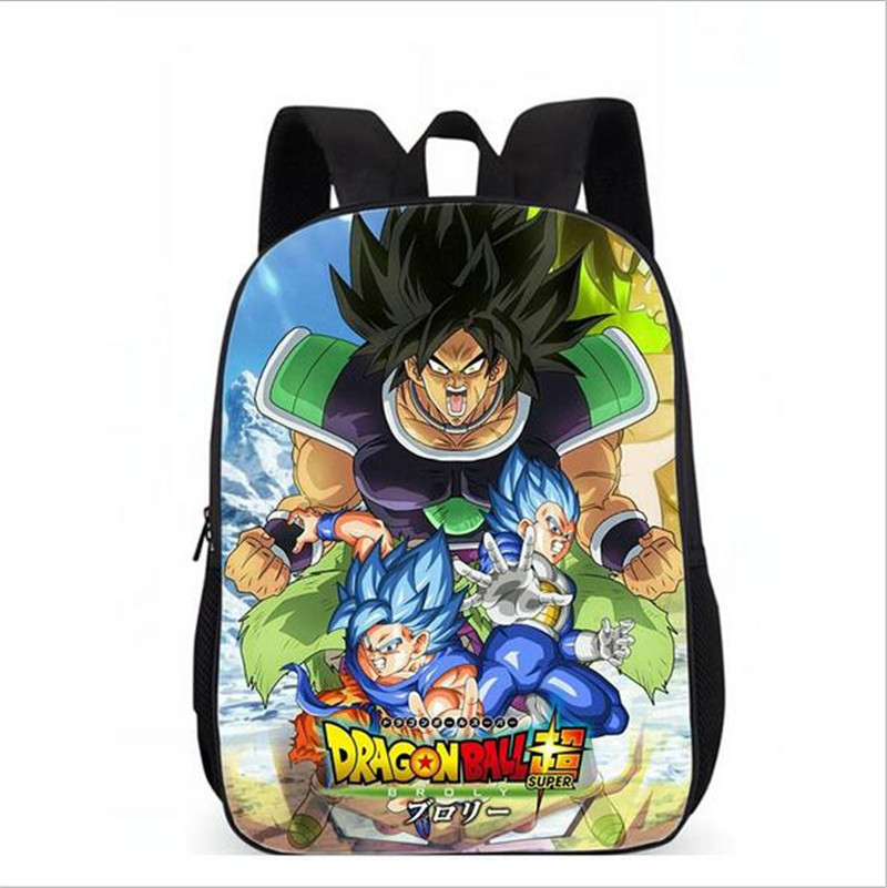 DBZ Vegeta Student Backpack Book Bags