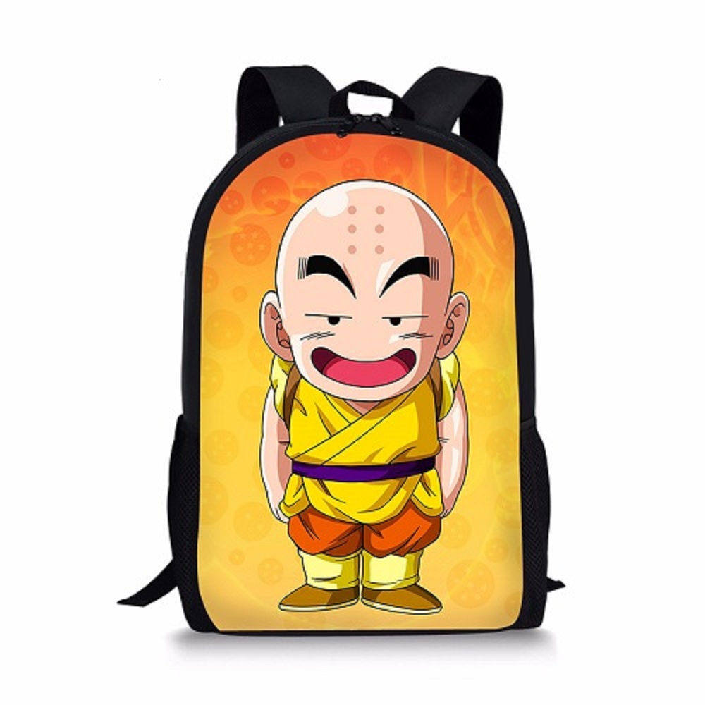 DBZ Vegeta Student Backpack Book Bags