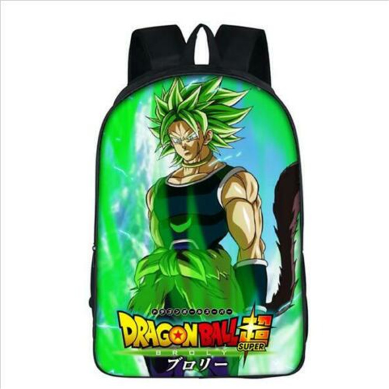 DBZ Vegeta Student Backpack Book Bags