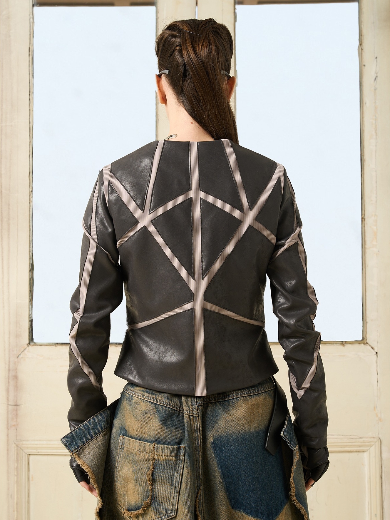 1/3 BLIND 23SS FITTED CUT-AND-SEW JACKET