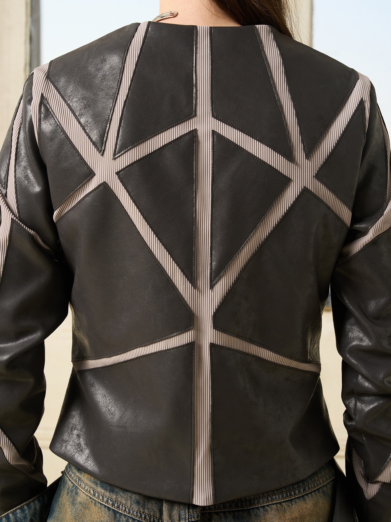 1/3 BLIND 23SS FITTED CUT-AND-SEW JACKET