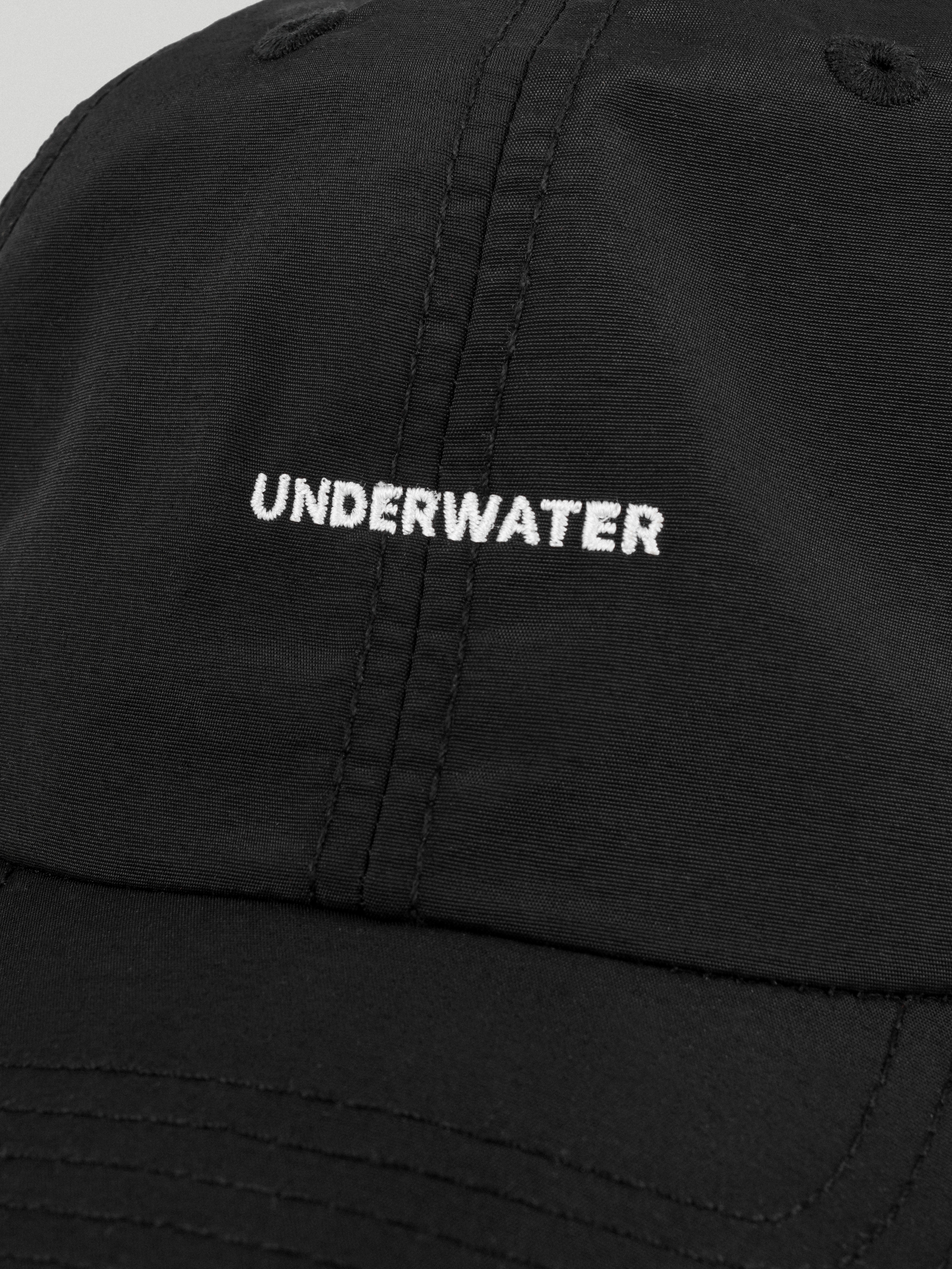 UNDERWATER SS21 LOGO NYLON BASEBALL CAP
