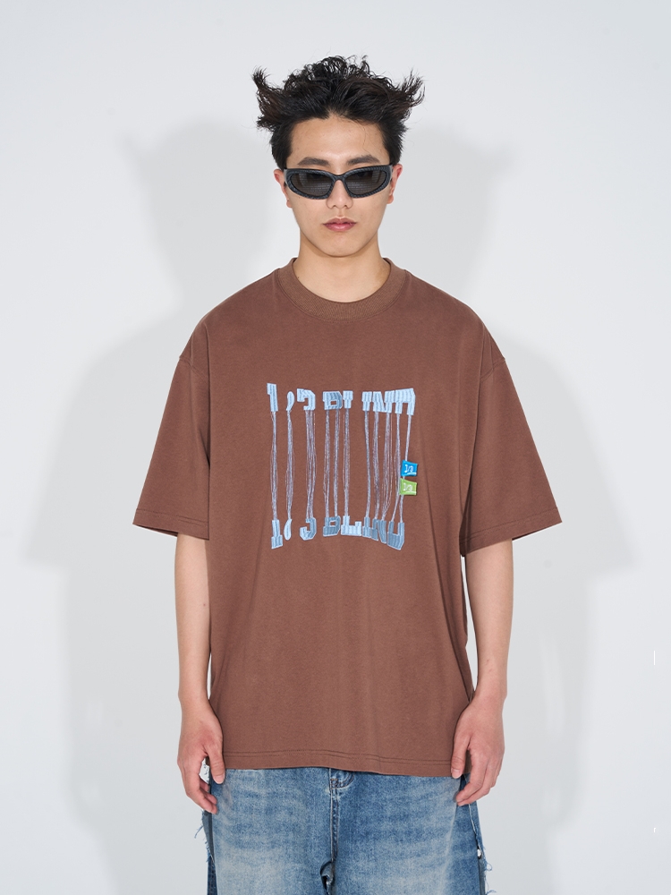 [Copy]1/3BLIND 22SS RHINESTONE LOGO TEE
