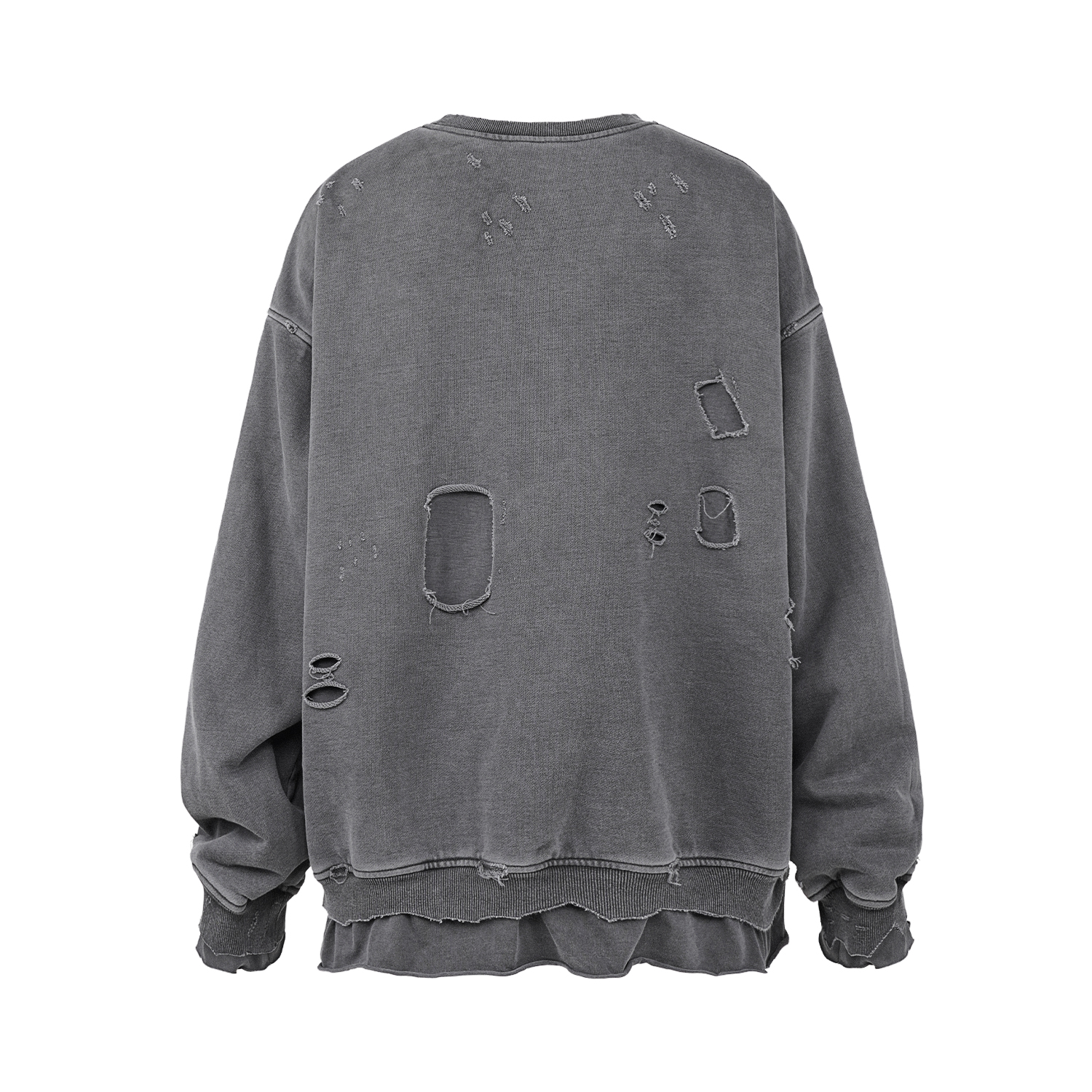 UNDERWATER AW22 DAMAGED SWEATSHIRT