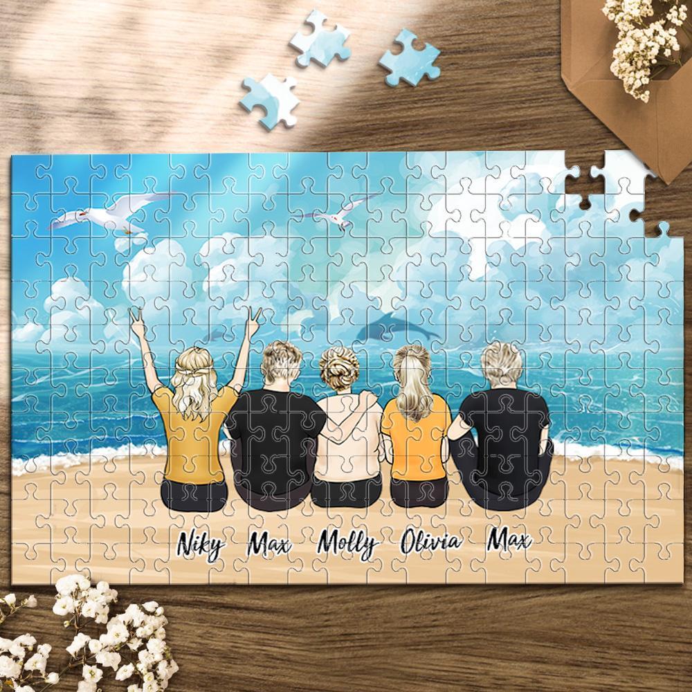 Personalized Photo Puzzles Custom Jigsaw Puzzle Mother's Day Gifts