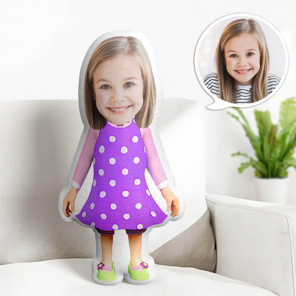 Custom Cocomelon Sister Pillow Personalized Face Minime Throw Pillow Gifts - soufeelus