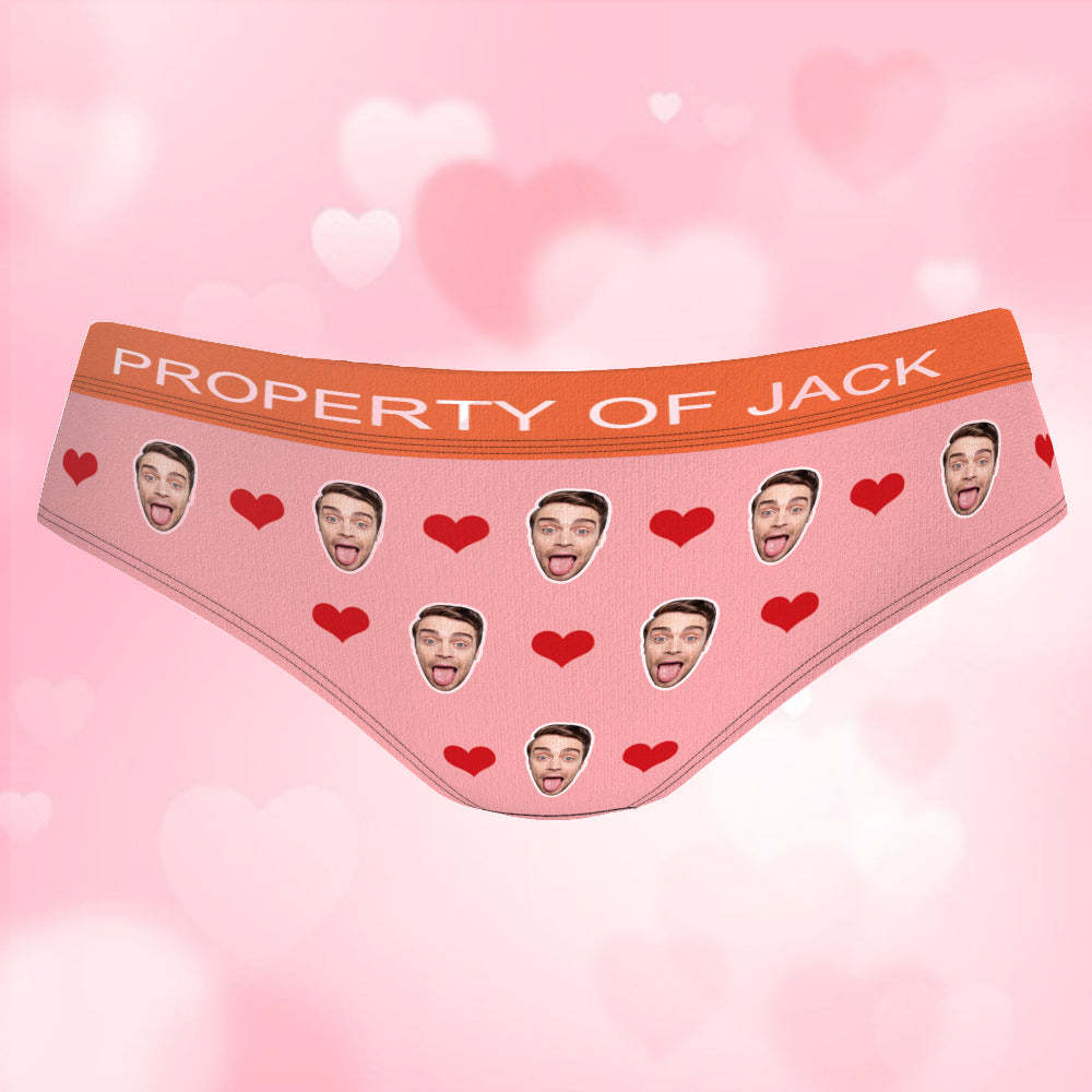Custom Face Panties Inscribed Waist - soufeelus