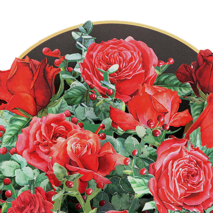 Black Rose Flower Bouquet for Anniversary for Mother's Day -
