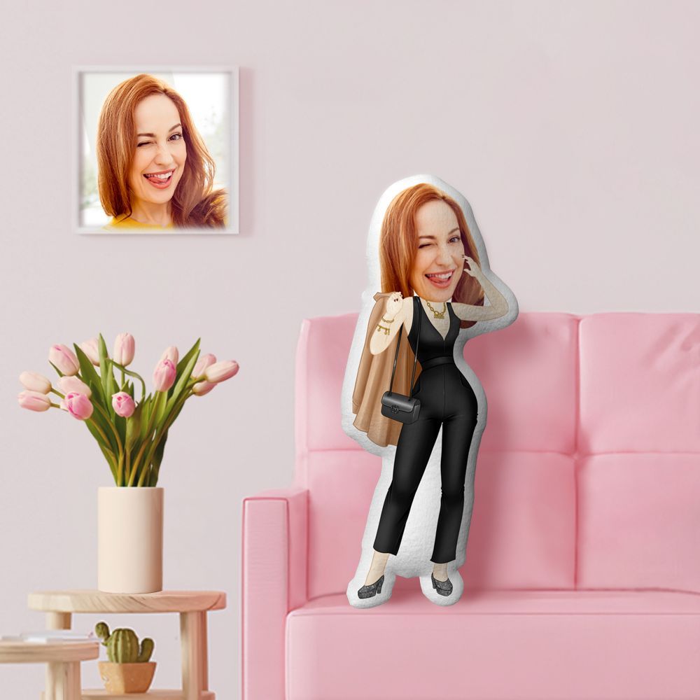 Custom Mother's Day Minime Throw Pillow Personalized Minime Throw Pillow -