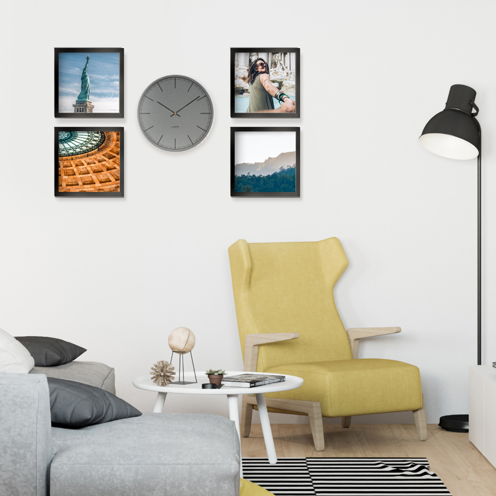 Photo Tiles Wallart Collage Housewarming Gift 8"*8" - soufeelus