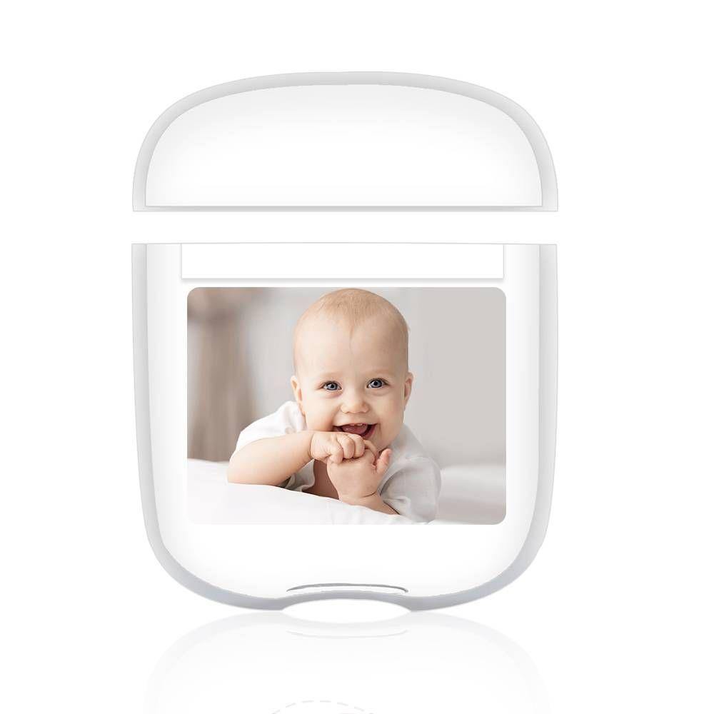 Photo Airpods Case Earphone Case Cute Baby Transparent - soufeelus