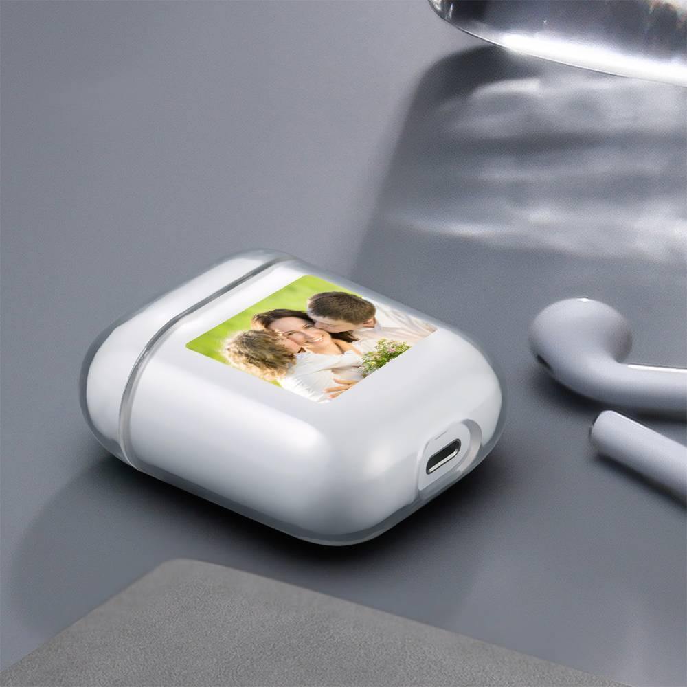 Photo Airpods Case Earphone Case Family Gift Transparent - soufeelus