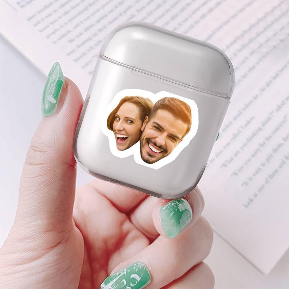 Custom Photo Airpods Case Couple's Gift Earphone Case Transparent - Avatar - soufeelus