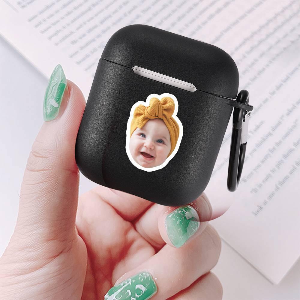 Custom Photo Airpods Case Baby Earphone Case Black - Avatar - soufeelus