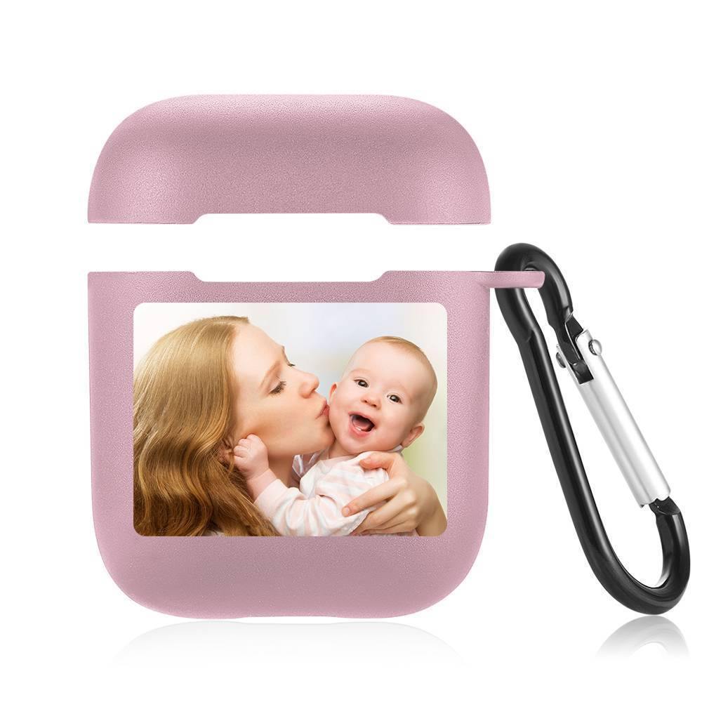 Custom Photo Airpods Case Earphone Case Pink - soufeelus