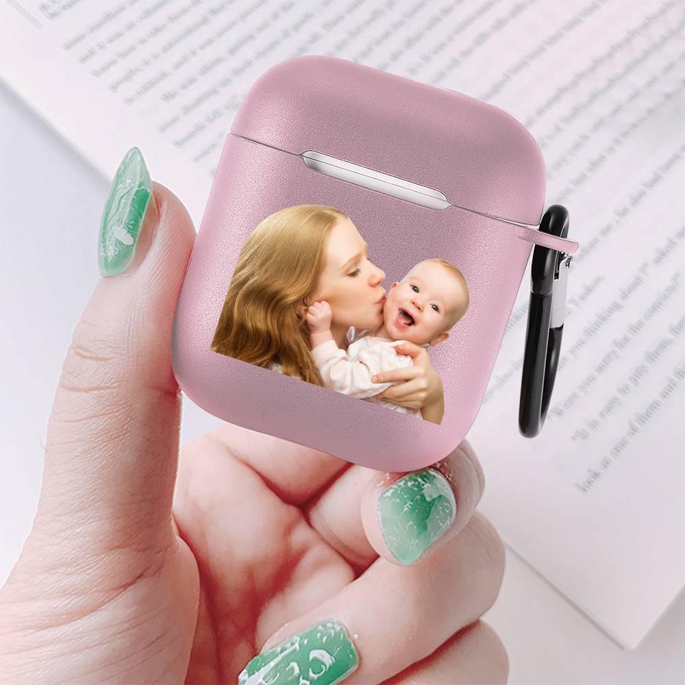 Custom Photo Airpods Case Earphone Case Pink - Avatar - soufeelus