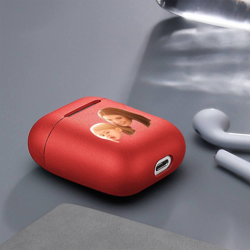 Custom Photo Airpods Case Earphone Case Red - Avatar - soufeelus