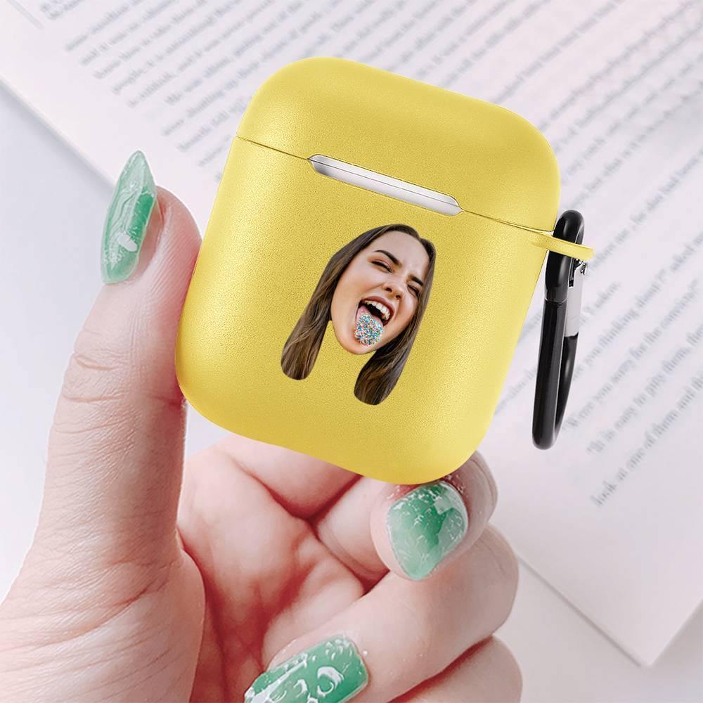 Custom Photo Airpods Case Earphone Case Yellow - Avatar - soufeelus